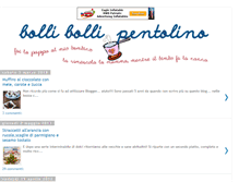 Tablet Screenshot of bollibollipentolino.com